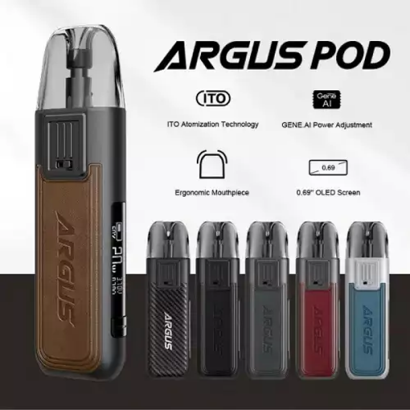 Voopoo Argus 800 Mah Pod Mod ile uzun süreli kullanım ve taşınabilirlik bir arada. Şık tasarımı ve güçlü performansıyla keyifli bir deneyim sunar.