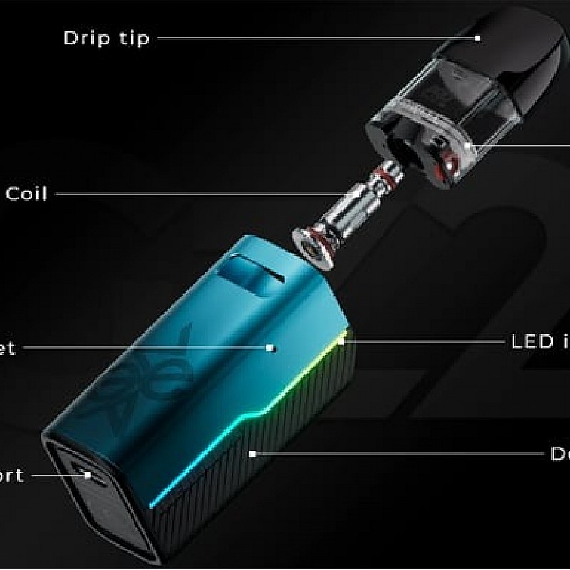 UWELL CALIBURN GZ2 POD, kompakt tasarımı ve güçlü performansıyla pürüzsüz buhar sunar. Şık, taşınabilir ve kullanıcı dostu bir pod cihazıdır.