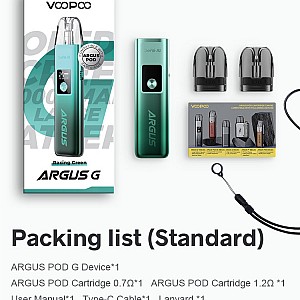 Voopoo- Argus G 1000 Mah Pod Mod Elektronik Sigara Kit